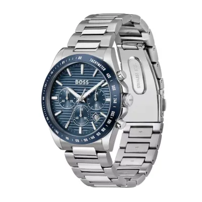 Hugo Boss Men’s Blue Dial Chronograph Watch